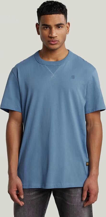 G-Star Raw T-shirt D24449-336 NIFOUS BASE-G989 DUTCH BLUE - Foto 13