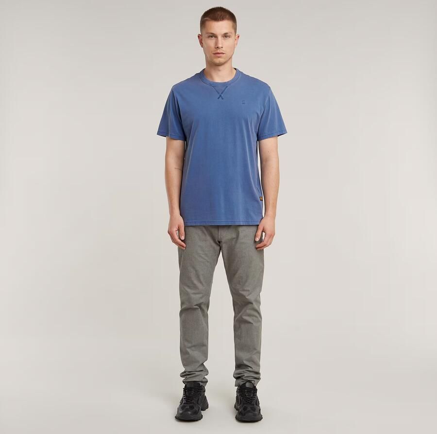 G-Star RAW T-shirt Nifous Ronde hals met ribinzet - Foto 3