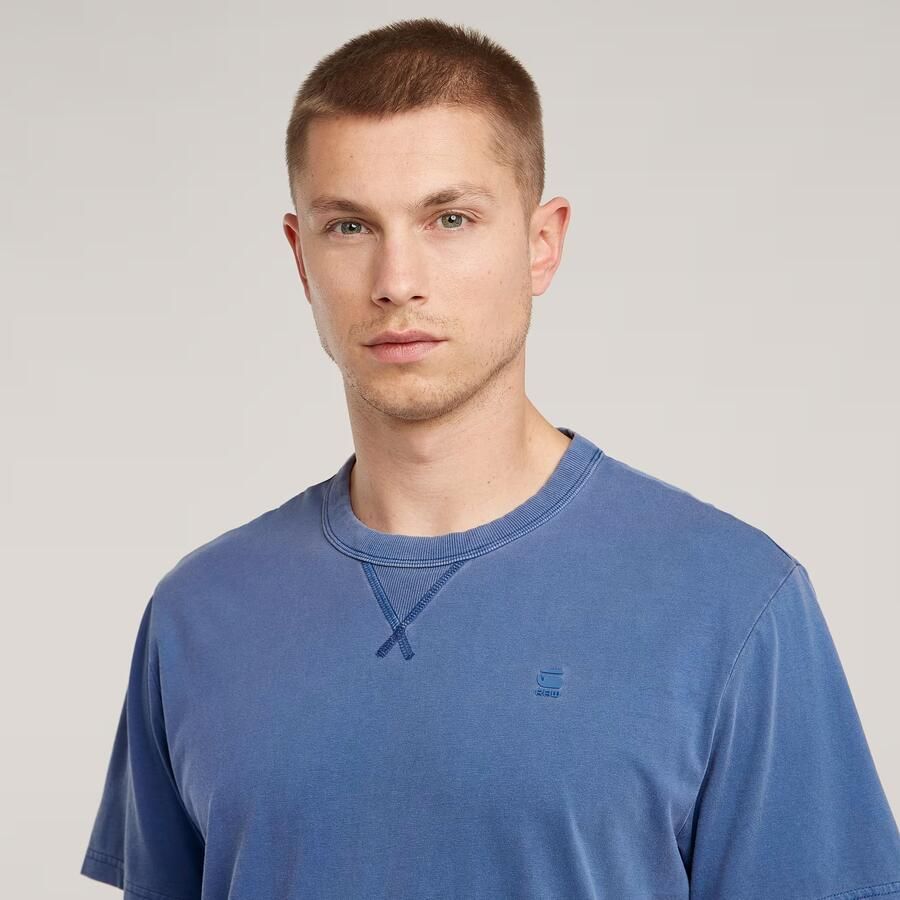 G-Star RAW T-shirt Nifous Ronde hals met ribinzet - Foto 7