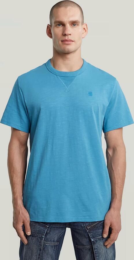 G-STAR RAW Heren Polo's & T-shirts Nifous R T Blauw - Foto 11