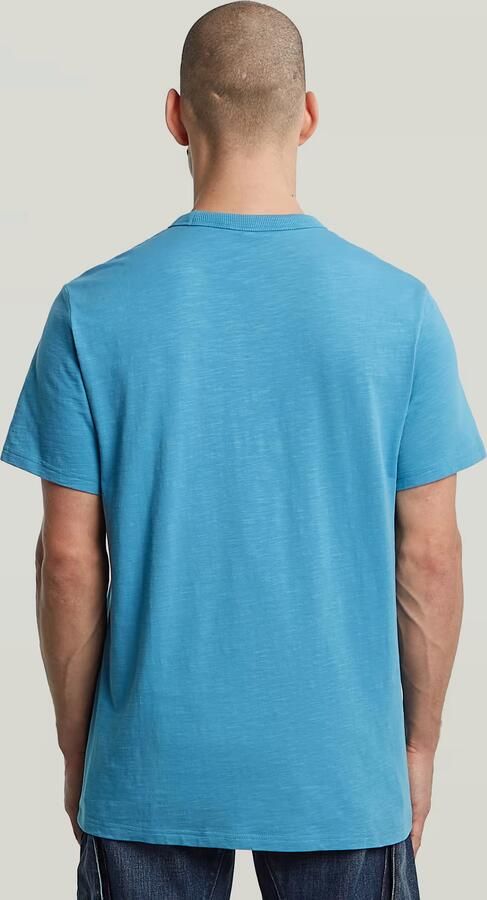 G-STAR RAW Heren Polo's & T-shirts Nifous R T Blauw - Foto 8