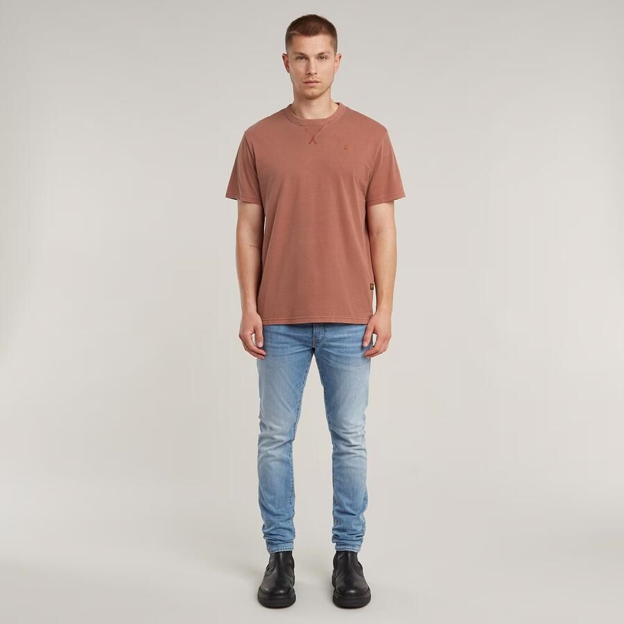 G-Star RAW T-shirt Nifous Ronde hals met ribinzet - Foto 3
