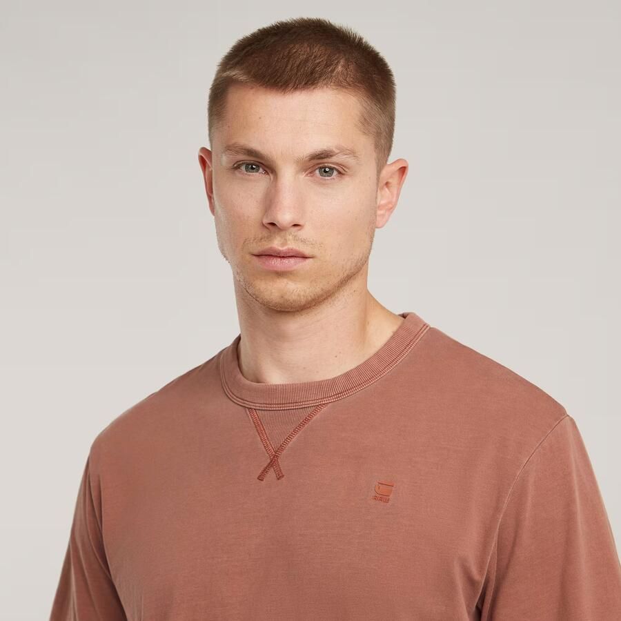 G-Star RAW T-shirt Nifous Ronde hals met ribinzet - Foto 7