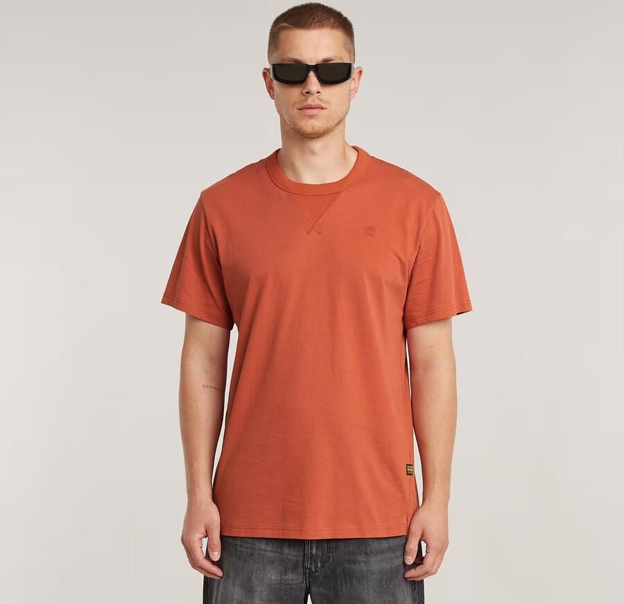 G-Star Raw T-shirt D24449 336 NIFOUS BASE-4396 ETRUSCAN RED - Foto 7