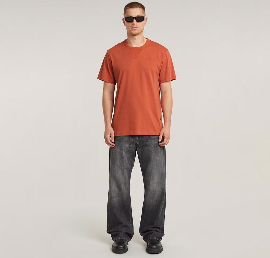 G-Star Raw T-shirt D24449 336 NIFOUS BASE-4396 ETRUSCAN RED - Foto 5