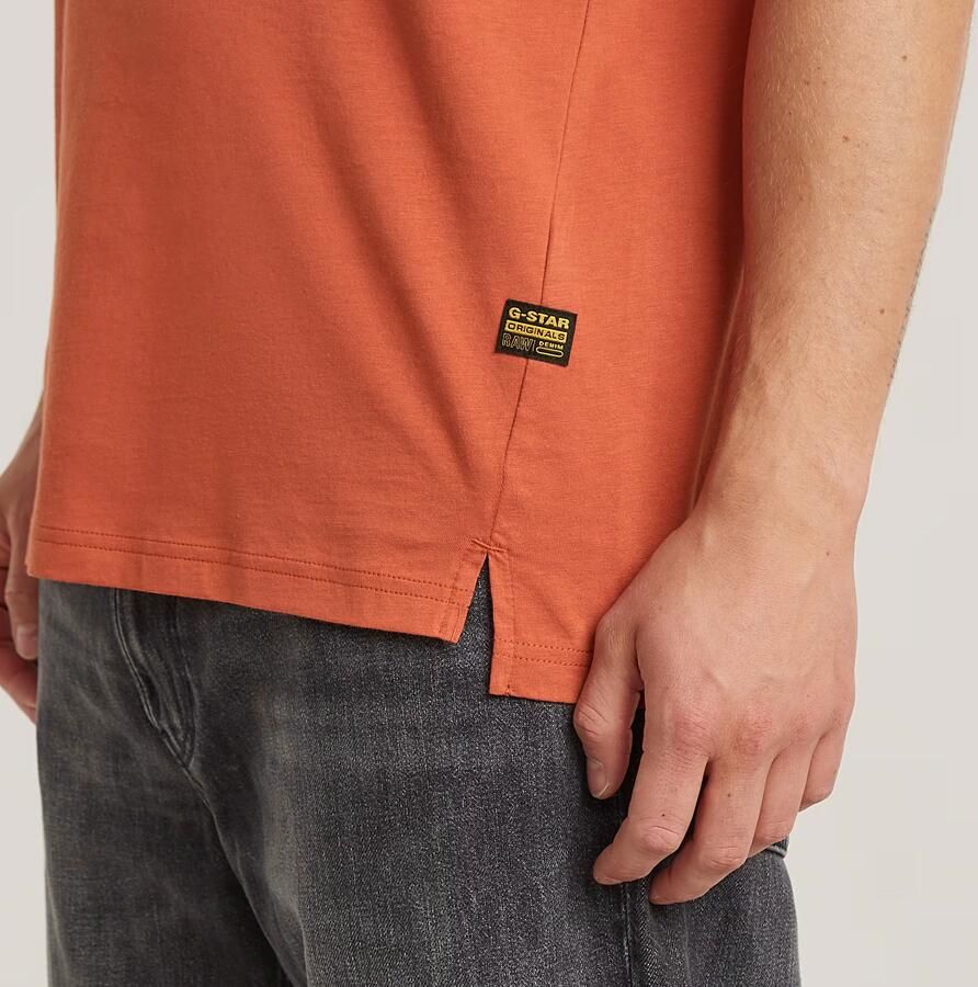 G-Star Raw T-shirt D24449 336 NIFOUS BASE-4396 ETRUSCAN RED - Foto 3