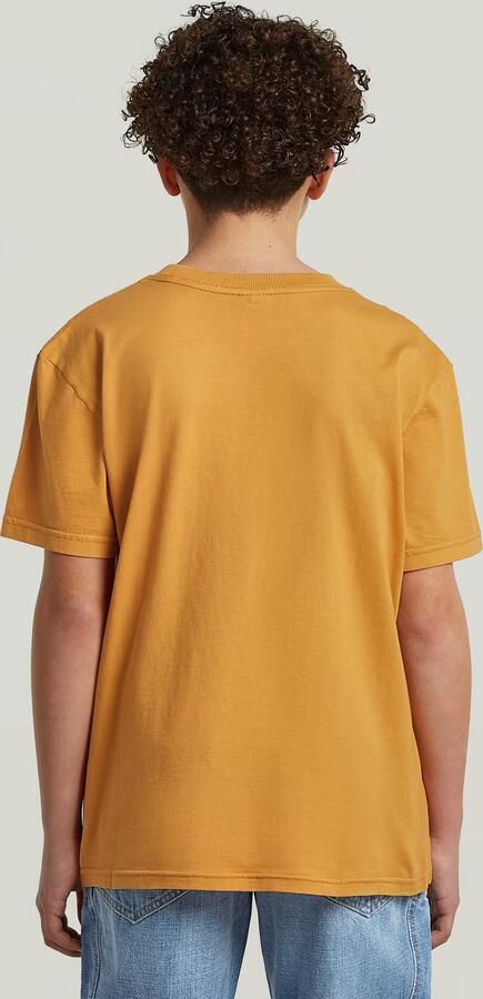 G-Star RAW Nifous T-shirt voor jongens Geel jongens - Foto 7