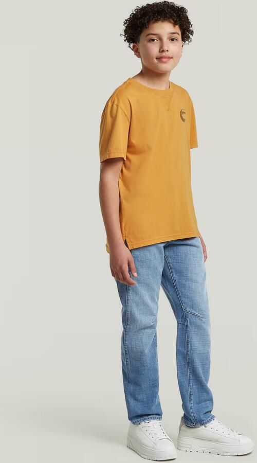 G-Star RAW Nifous T-shirt voor jongens Geel jongens - Foto 6