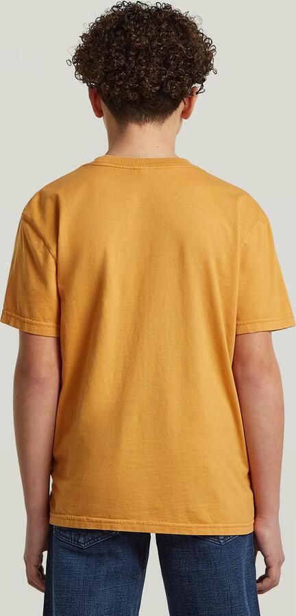 G-Star RAW Nifous T-Shirt voor jongens Geel jongens - Foto 5