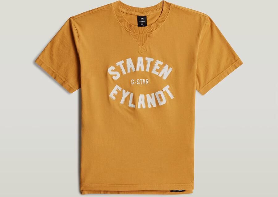 G-Star RAW Nifous T-Shirt voor jongens Geel jongens - Foto 3