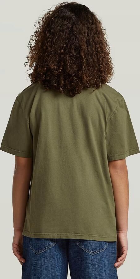 G-Star RAW Nifous T-Shirt voor jongens Groen jongens - Foto 5