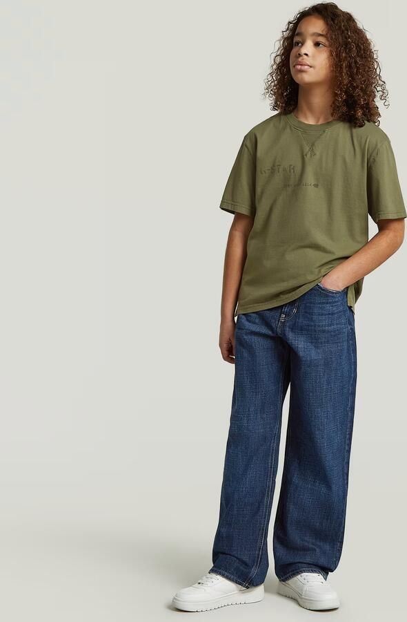 G-Star RAW Nifous T-Shirt voor jongens Groen jongens - Foto 4