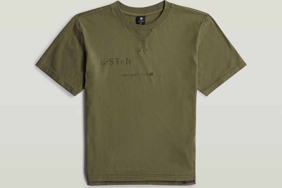 G-Star RAW Nifous T-Shirt voor jongens Groen jongens - Foto 3