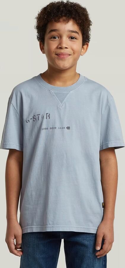 G-Star RAW Nifous T-Shirt voor jongens Lichtblauw jongens - Foto 4