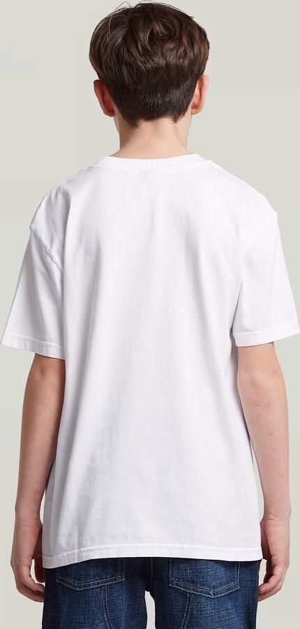 G-Star RAW Nifous T-Shirt voor jongens Wit jongens - Foto 5