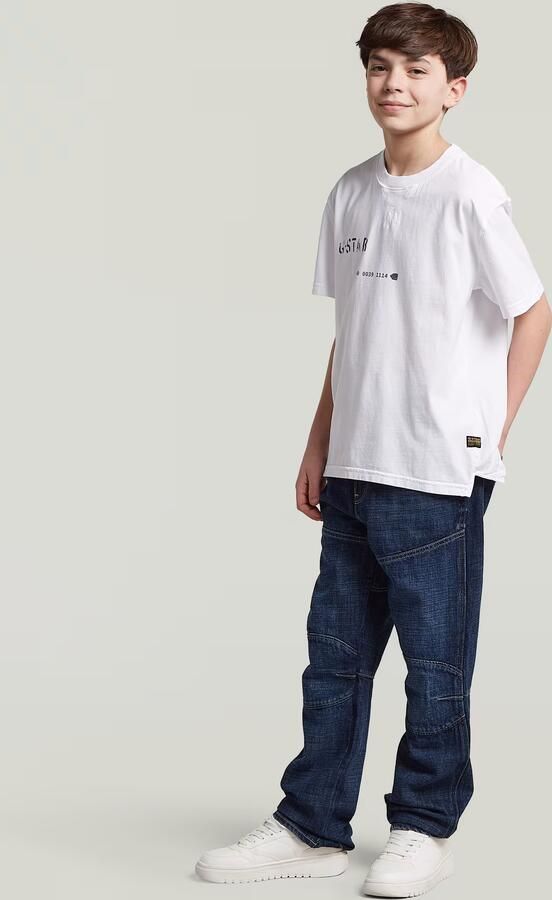 G-Star RAW Nifous T-Shirt voor jongens Wit jongens - Foto 4