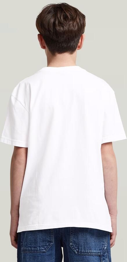 G-Star RAW Nifous T-shirt voor jongens Wit jongens - Foto 7