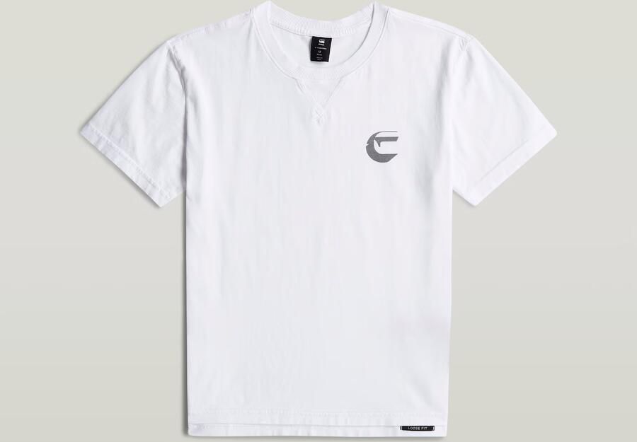 G-Star RAW Nifous T-shirt voor jongens Wit jongens - Foto 5