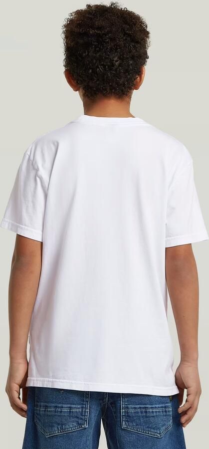 G-Star RAW Nifous T-shirt voor jongens Wit jongens - Foto 5
