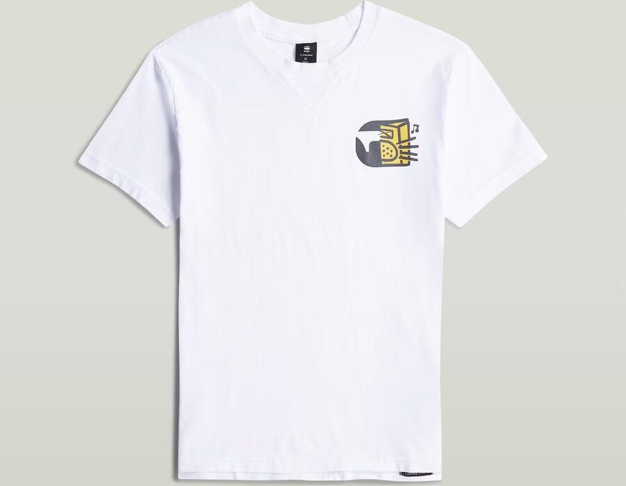 G-Star RAW Nifous T-Shirt voor jongens Wit jongens - Foto 3