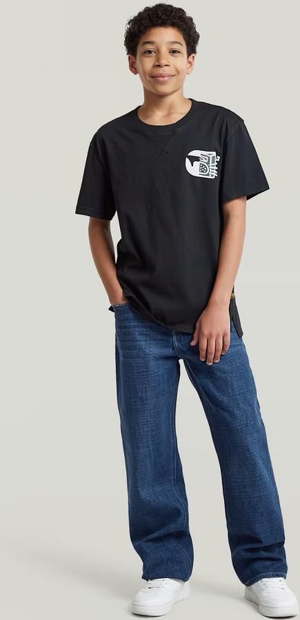 G-Star RAW Nifous T-Shirt voor jongens Zwart jongens - Foto 4