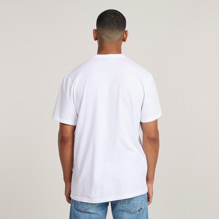 G-Star Raw T-shirt met labelstitching model 'Nifous' - Foto 5