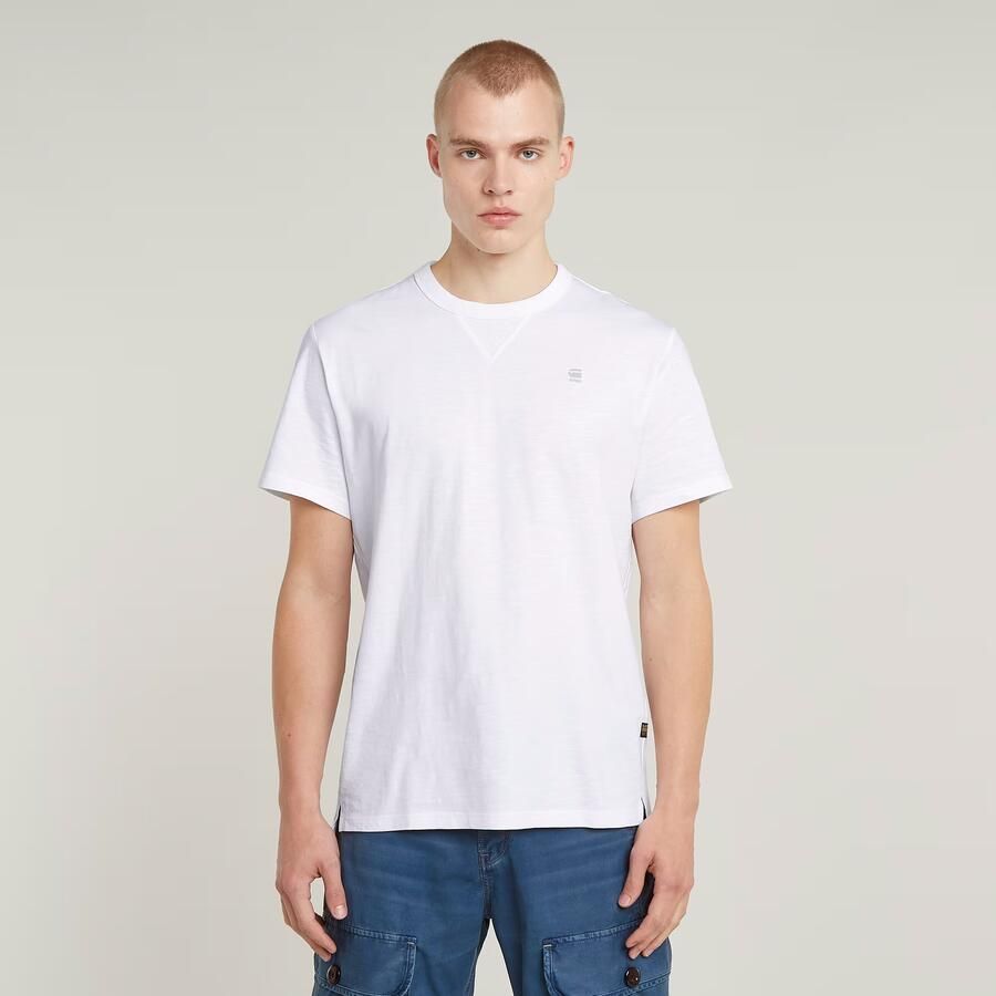 G-Star Raw T-shirt met labelstitching en ronde hals - Foto 9
