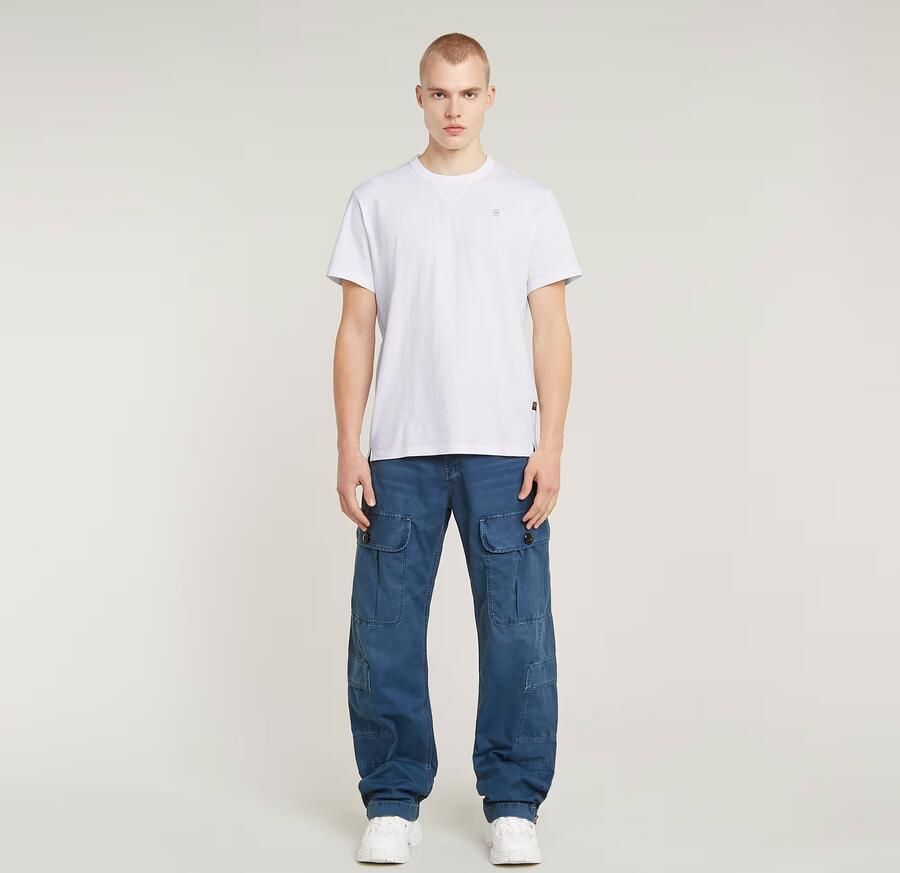 G-Star Raw T-shirt met labelstitching en ronde hals - Foto 6