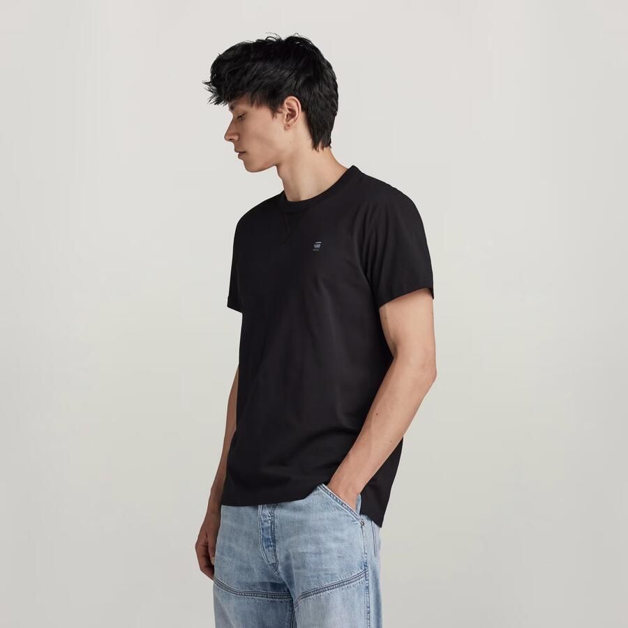 G-Star Raw T-shirt D24449 336 NIFOUS BASE-6484 BLACK