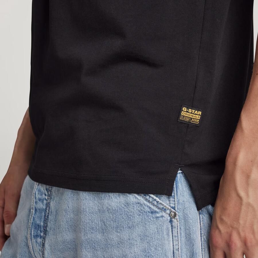G-Star Raw T-shirt D24449 336 NIFOUS BASE-6484 BLACK - Foto 3