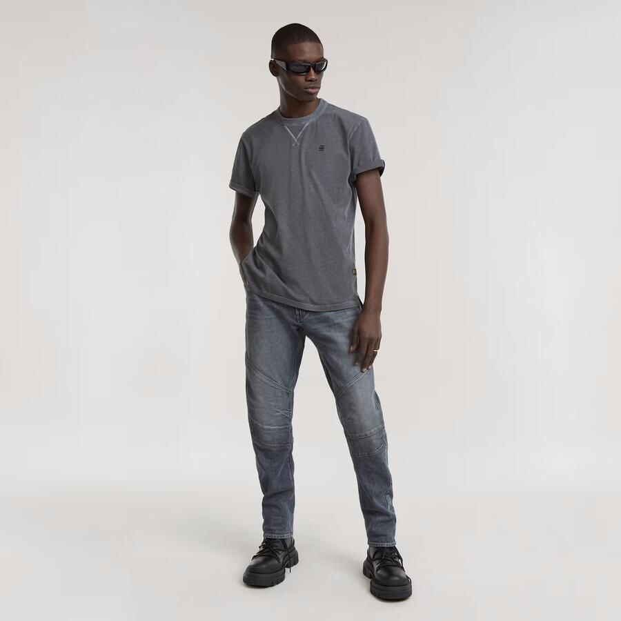 G-Star RAW T-shirt Nifous Ronde hals met ribinzet - Foto 9