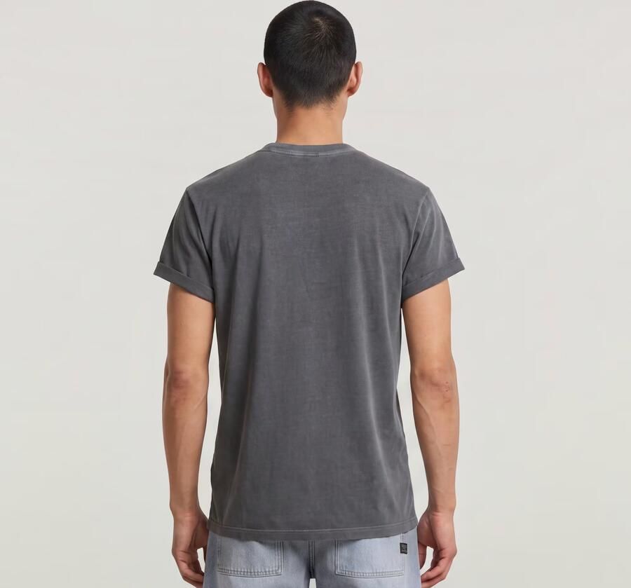 G-Star RAW T-shirt Nifous Ronde hals met ribinzet - Foto 12