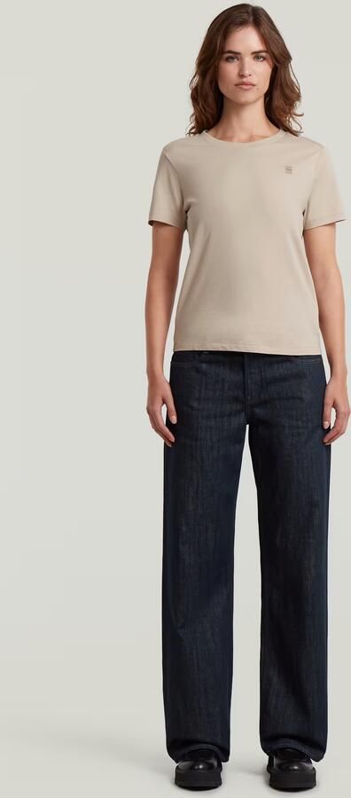 G-Star RAW T-shirt Nifous met klein logoborduursel - Foto 13