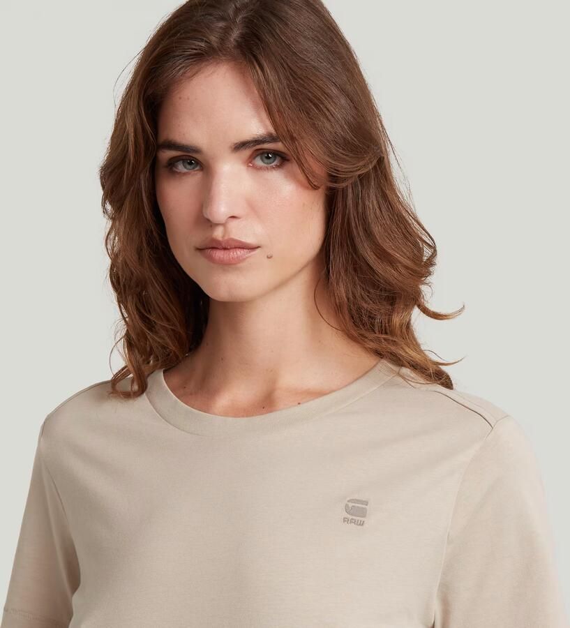 G-Star RAW T-shirt Nifous met klein logoborduursel - Foto 9