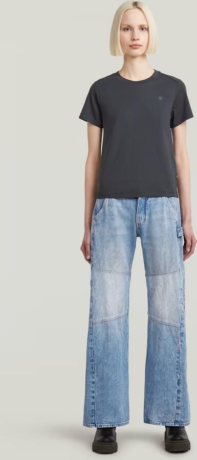 G-Star RAW T-shirt Nifous met klein logoborduursel - Foto 9