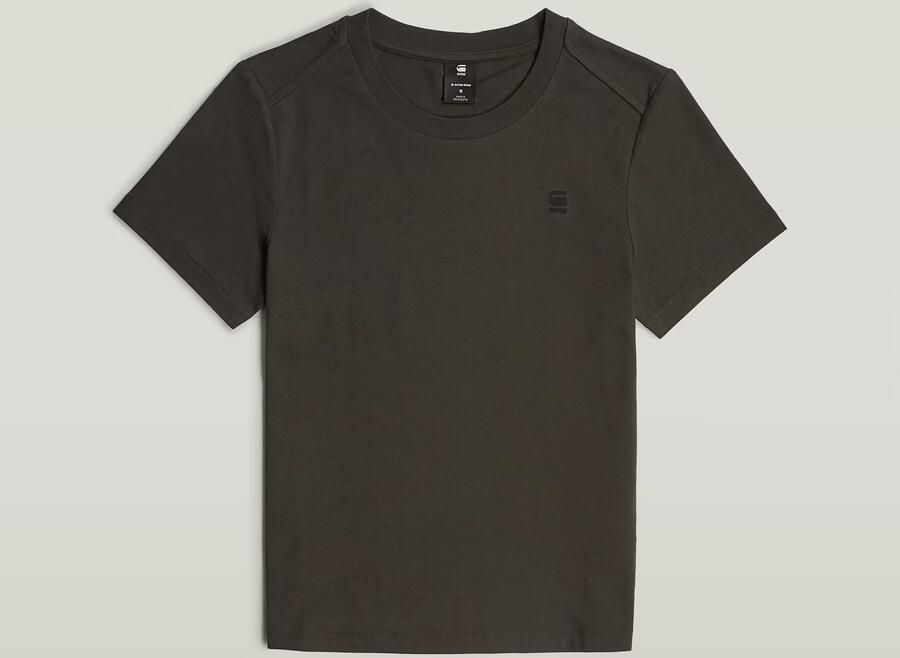 G-Star RAW T-shirt Nifous met klein logoborduursel - Foto 9
