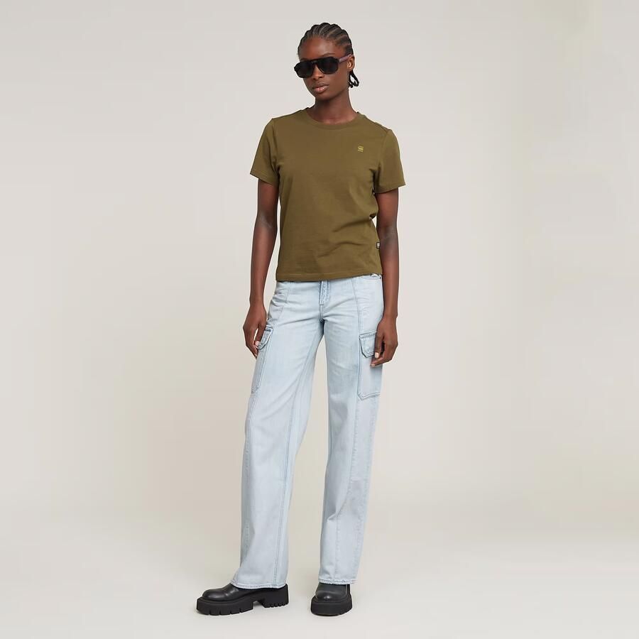 G-Star RAW Nifous Top Groen Dames - Foto 2