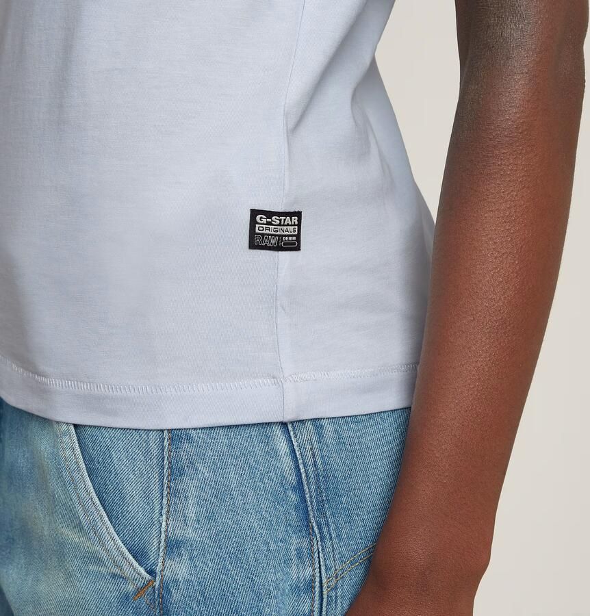 G-Star RAW Nifous Top Lichtblauw Dames - Foto 5
