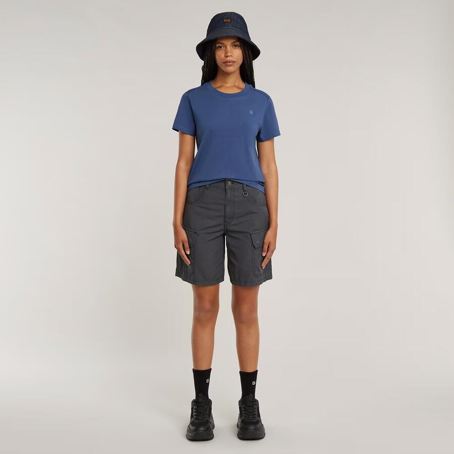 G-Star RAW Nifous Top Midden blauw Dames - Foto 2