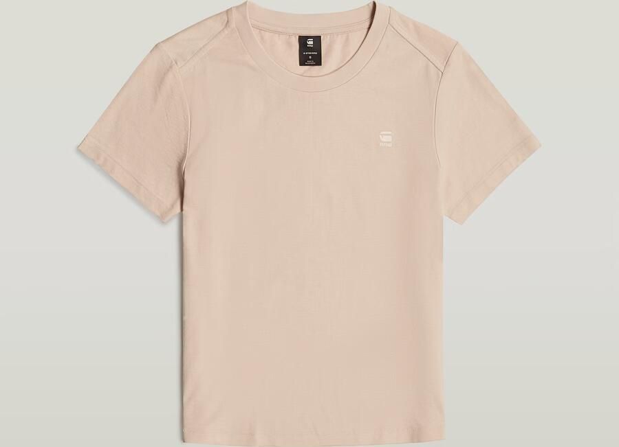 G-Star RAW T-shirt Nifous met klein logoborduursel - Foto 4