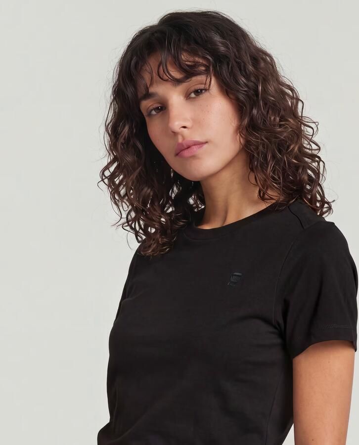 G-Star RAW T-shirt Nifous met klein logoborduursel - Foto 9