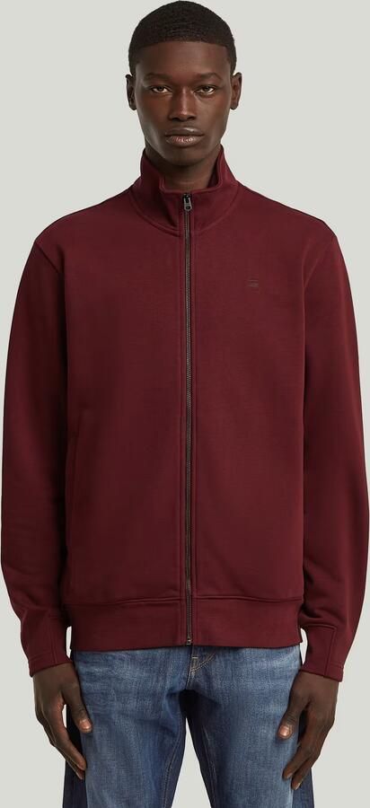 G-Star RAW Nifous Zip Thru Sweater Rood Heren