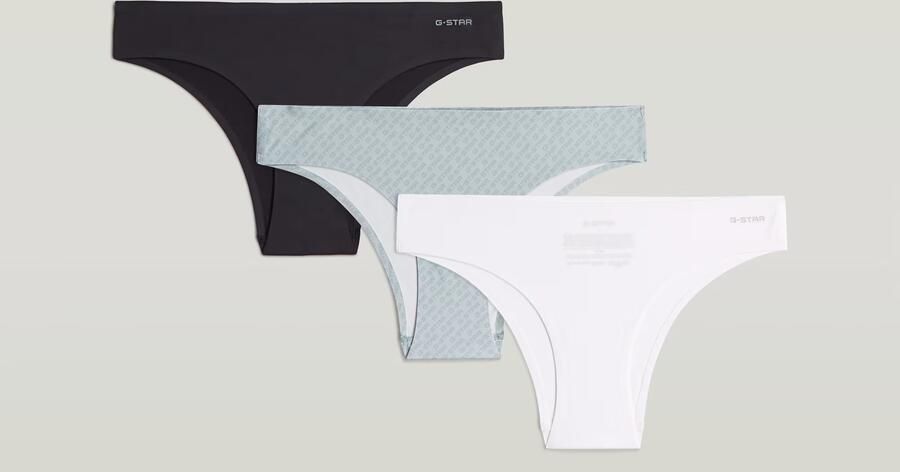 G-Star RAW No VPL Hipster Set van 3 Meerkleurig Dames