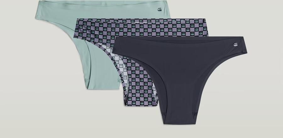 G-Star RAW No VPL Hipster Set van 3 Meerkleurig Dames