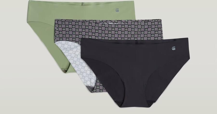 G-Star RAW No VPL Hipster Set van 3 Meerkleurig Dames