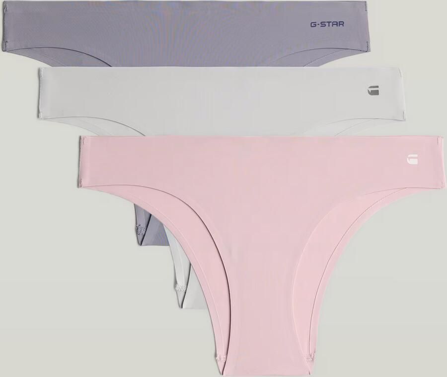 G-Star RAW No VPL Hipster Set van 3 Meerkleurig Dames