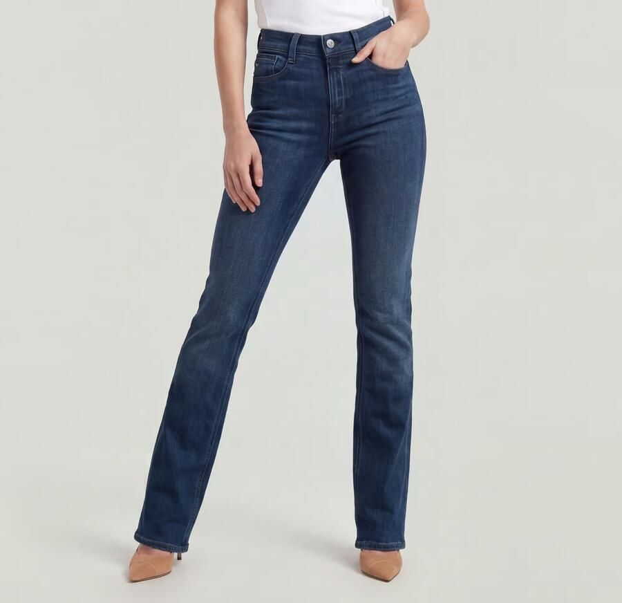 G-Star RAW Noxer Bootcut Jeans Donkerblauw Dames - Foto 4