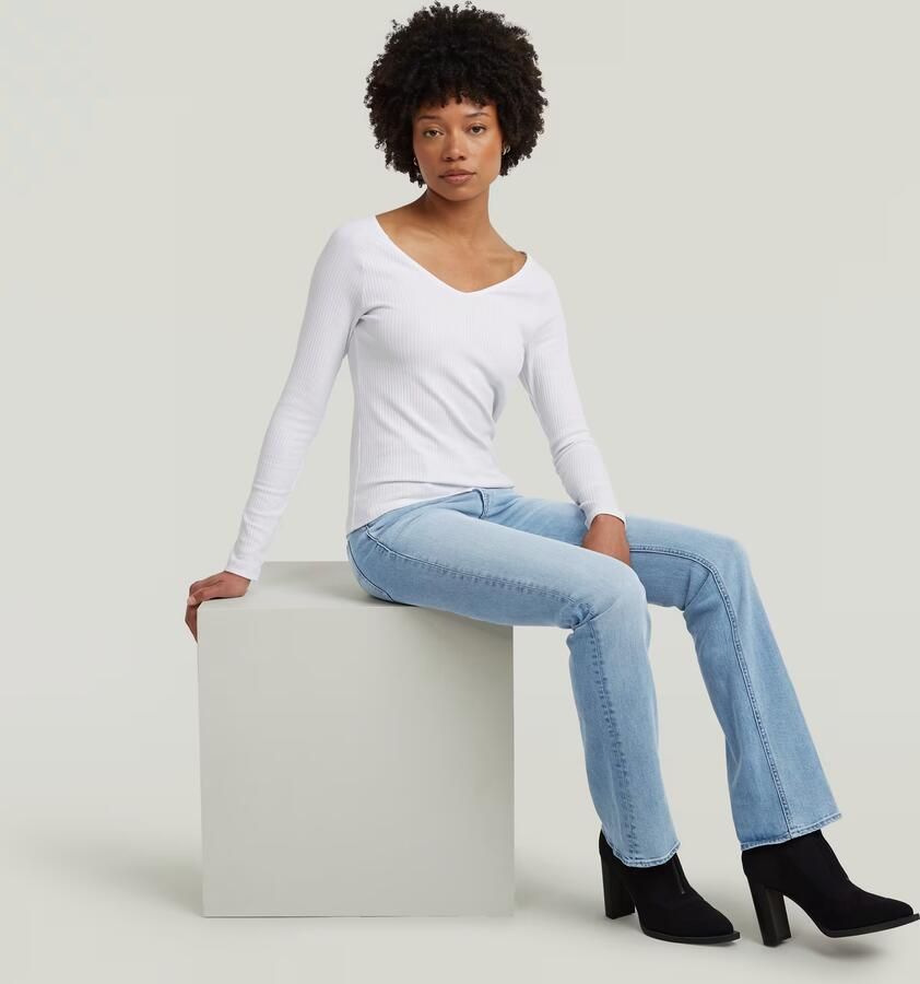 G-Star RAW Noxer Bootcut Jeans Lichtblauw Dames - Foto 2