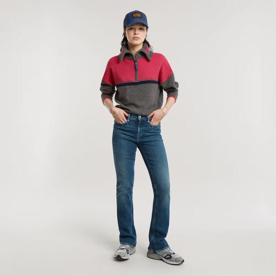 G-Star RAW Noxer Bootcut Jeans Midden blauw Dames - Foto 2