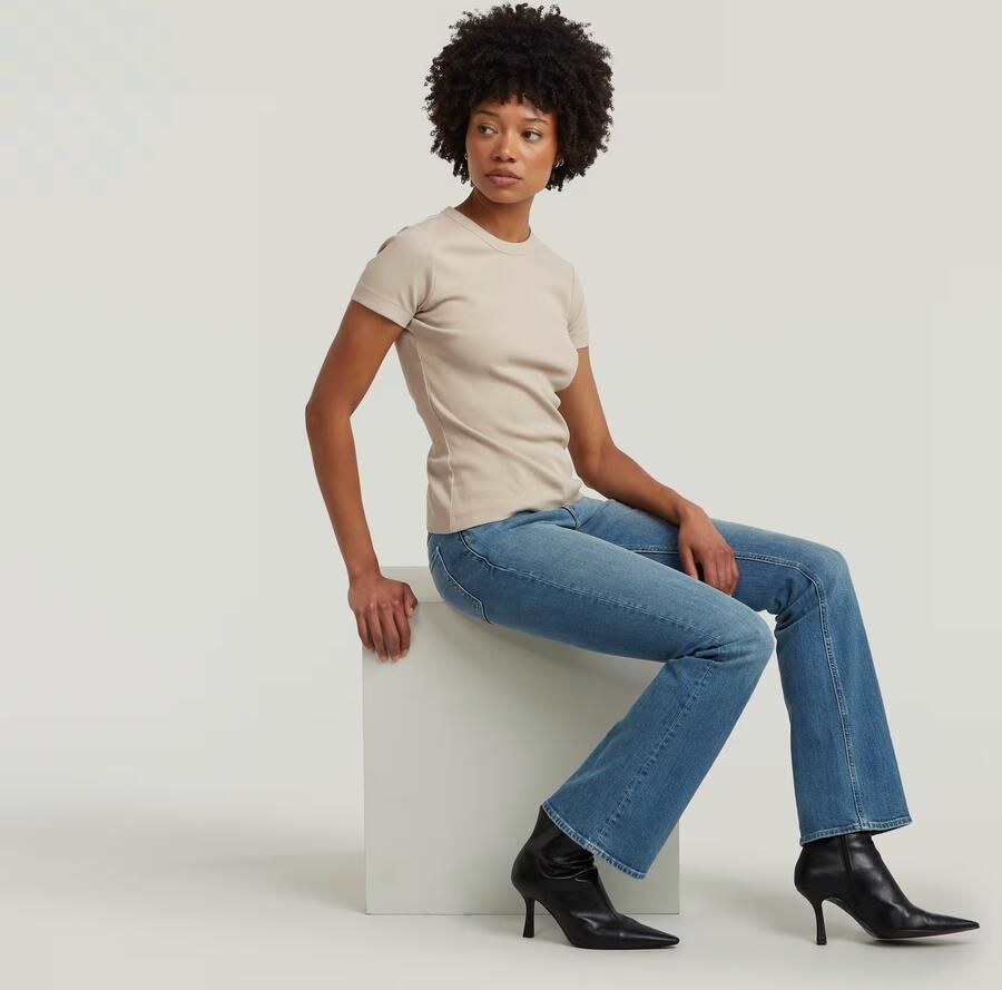 G-Star RAW Noxer Bootcut Jeans Midden blauw Dames - Foto 2